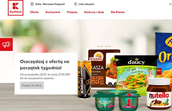Kaufland testuje sklep internetowy w modelu "zamów i odbierz"