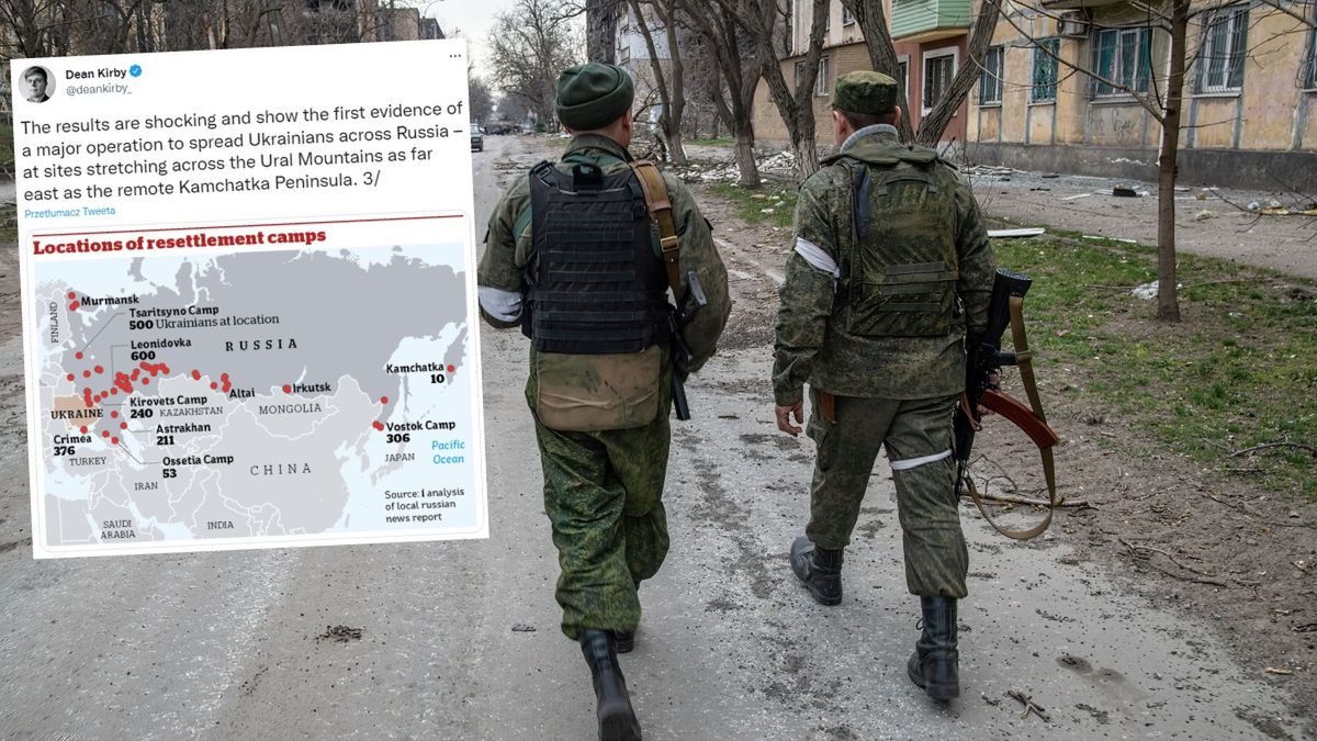 Rosjanie przymusowo deportują Ukraińców w głąb Rosji - wynika ze śledztwa "I" 