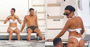 Cristiano Ronaldo i Georgina Rodriguez dokazują na pokładzie luksusowego jachtu we Francji (ZDJĘCIA)
