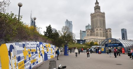 79. rocznica powstania w Getcie Warszawskim. Symboliczny gest przykuwa uwagę