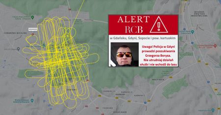 Poszedł alert RCB. Tam ukrywa się Grzegorz Borys?