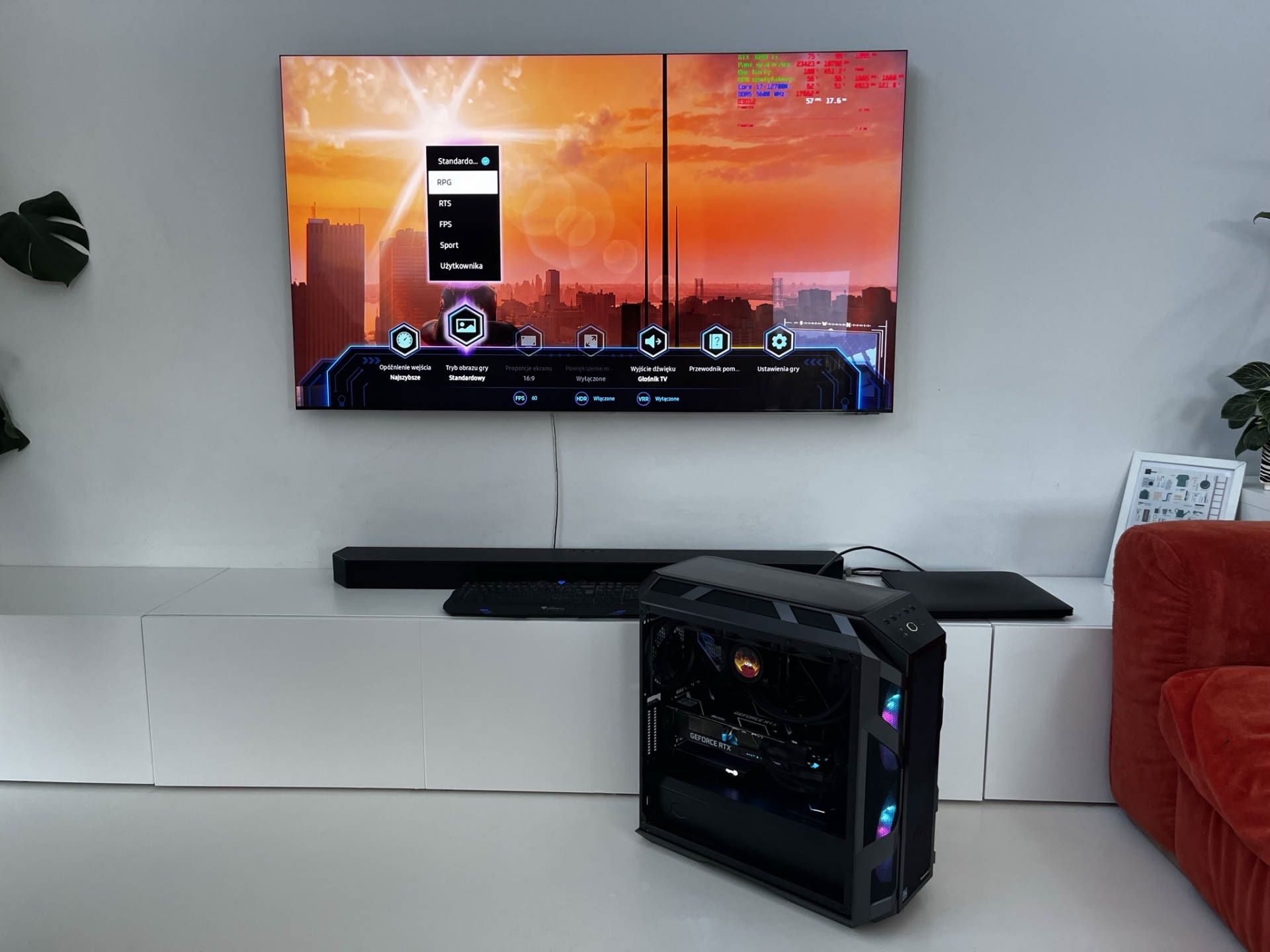 Samsung z 2022 - Tryb gry z konsolą