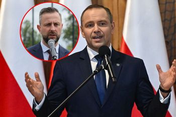 Szef MON o relacjach polskiego rządu z Trumpem. "PiS-owska propaganda"