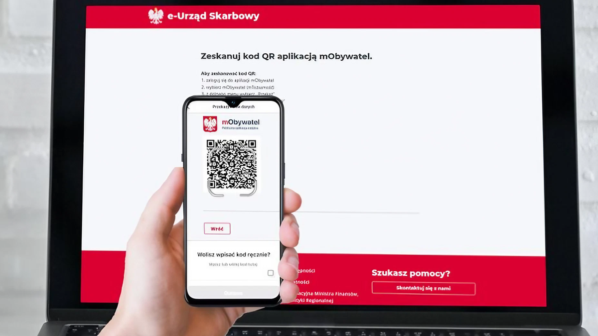 Nowa funkcja w aplikacji mObywatel. Integracja z Urzędem Skarbowym