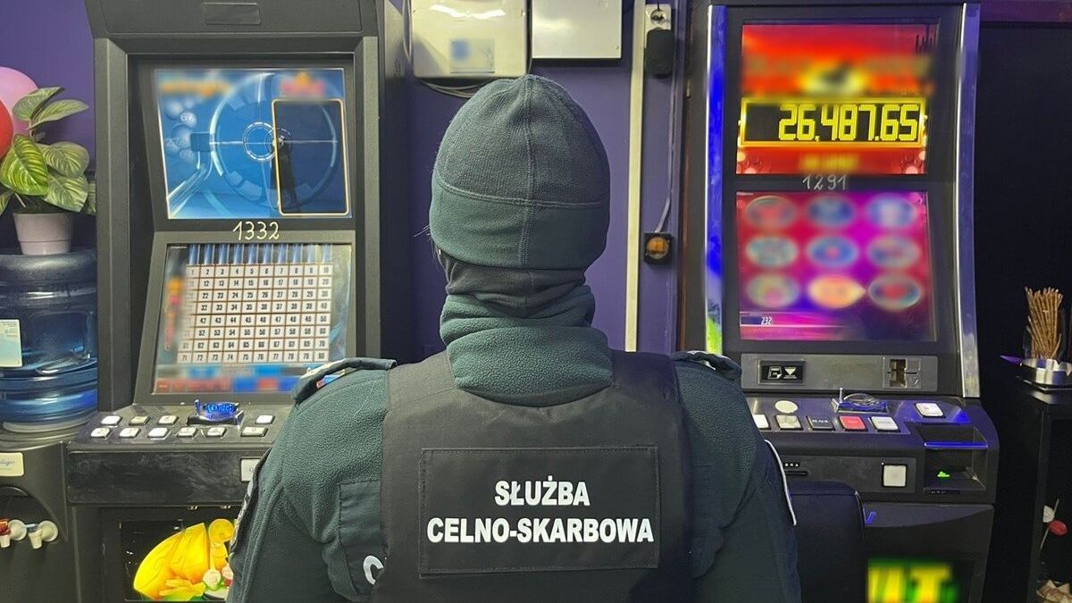 Zabezpieczone przez Służbę Celno-Skarbową automaty do gier