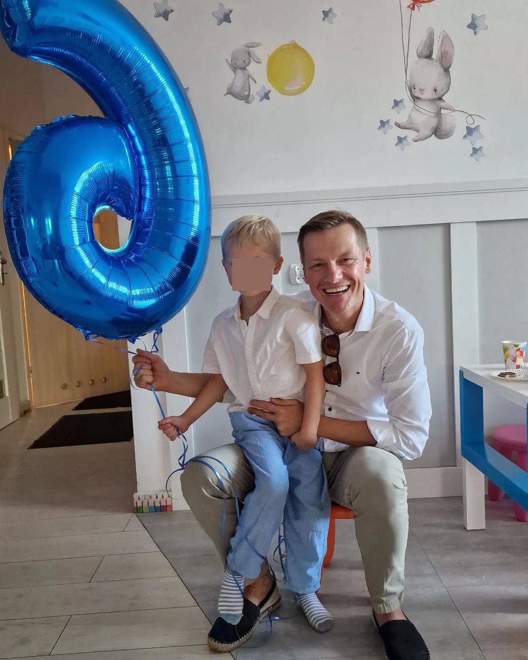 Syn Marcina Mroczka skończył 6 lat