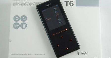 Przegląd iRiver T6 - całkiem poprawnie