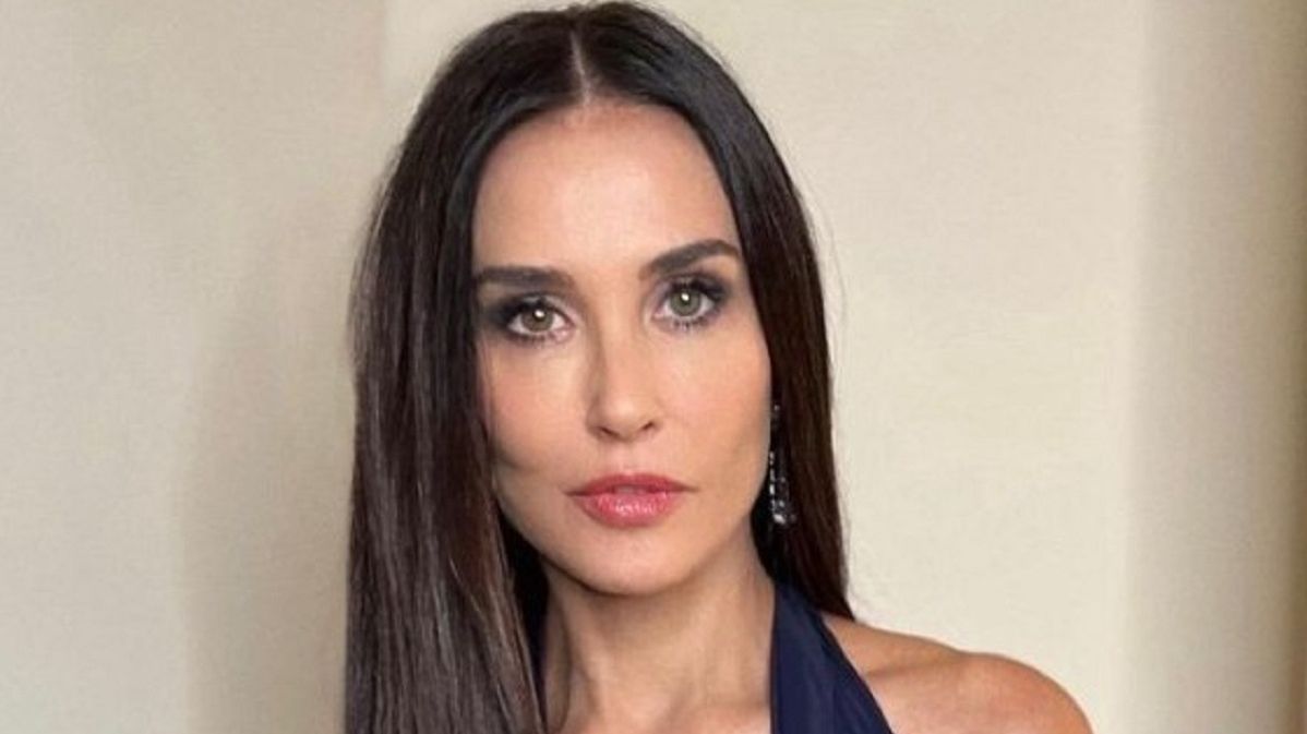 Demi Moore może pochwalić się nienagannym ciałem. 