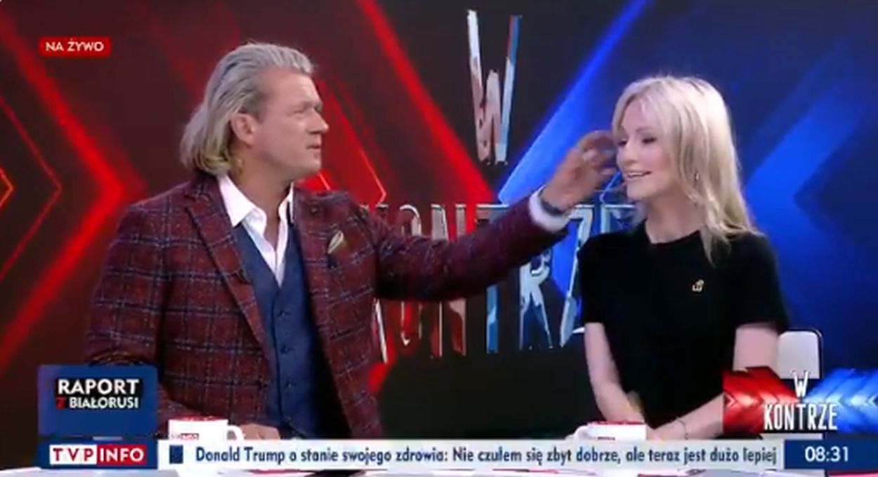 Magdalena Ogórek i Jarosław Jakimowicz