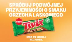 Debiut batona Twix Hazelnut w Polsce wsparty kampanią