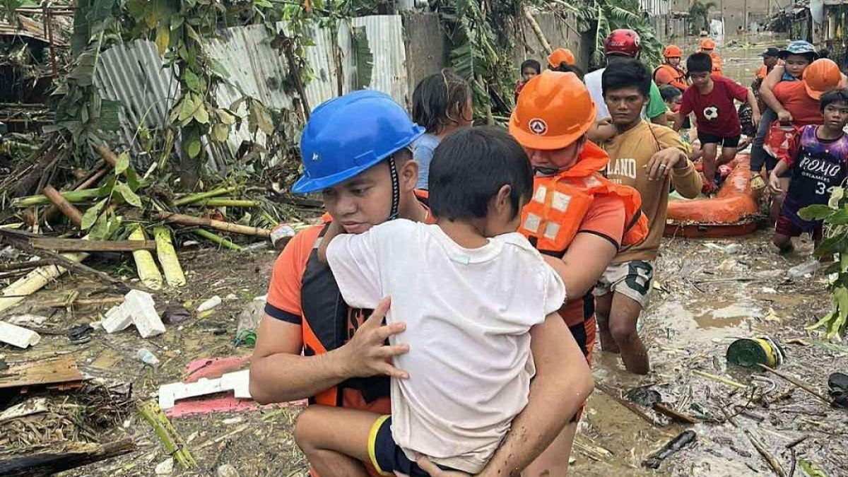 Tajfun uderzył w Filipiny