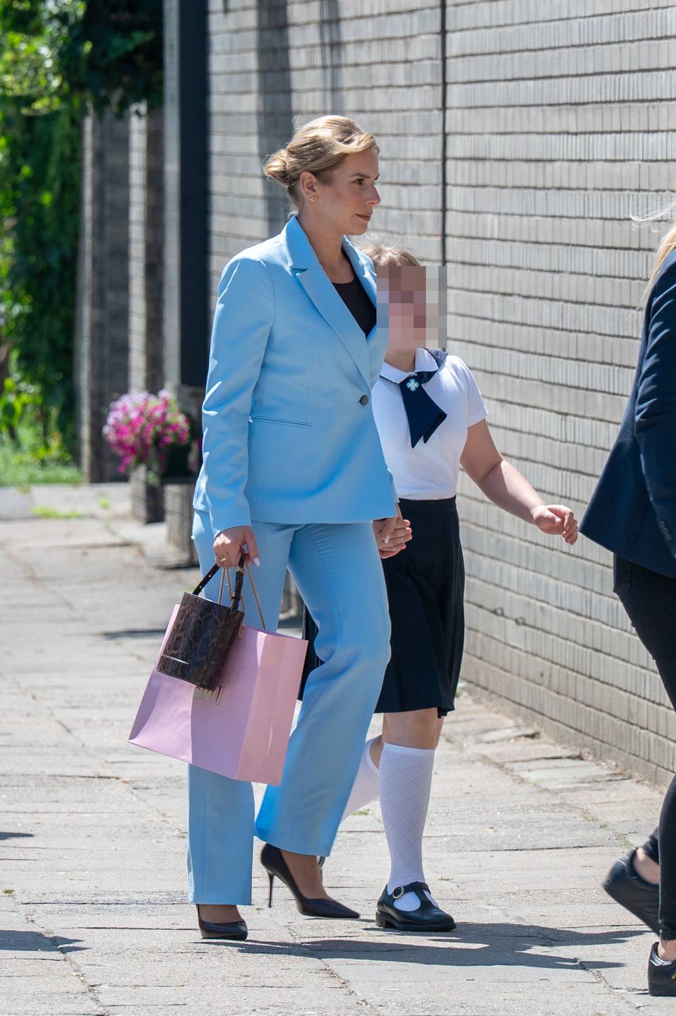 Marta Nawrocka z córką 

