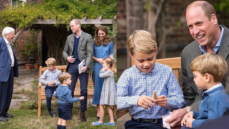 Dzieci Kate Middleton i księcia Williama ekscytują się odwiedzinami i podarunkami od biologa (FOTO)