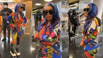 Blac Chyna AWANTURUJE SIĘ na lotnisku o SZCZEPIONKI: "Idź się zaszczepić, nie bądź GŁUPIĄ DZ*WKĄ"