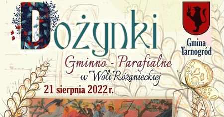 Dożynki Gminy Tarnogród 2022. Wystąpią: Baflo i Meffis