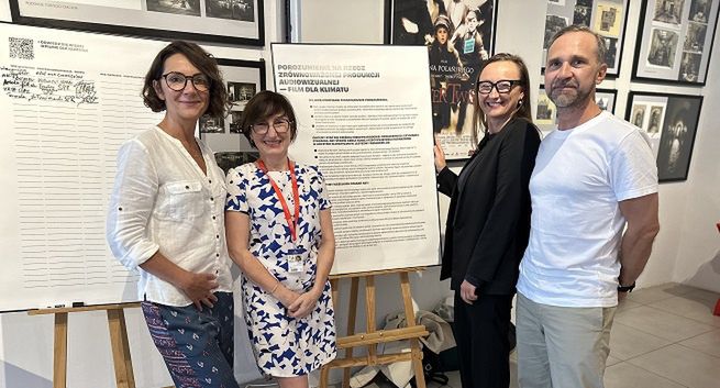 Stowarzyszenie Producentów Reklamowych podpisuje manifest „Film dla Klimatu"