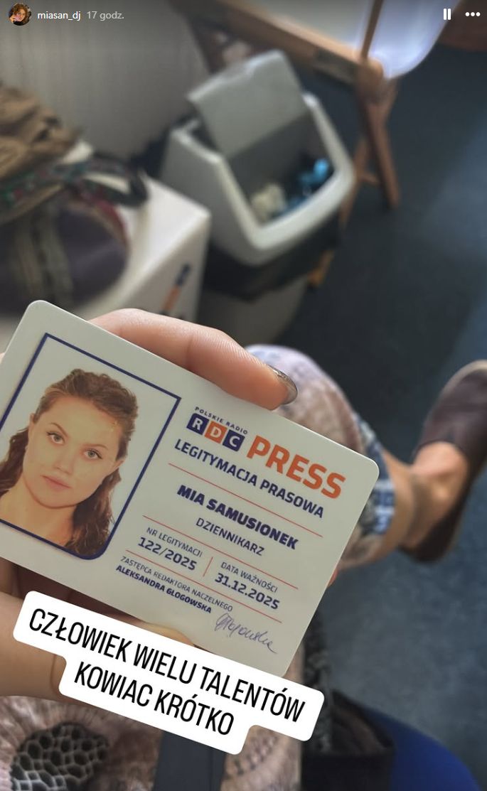 Będzie pracowała w Radiu Dla Ciebie.