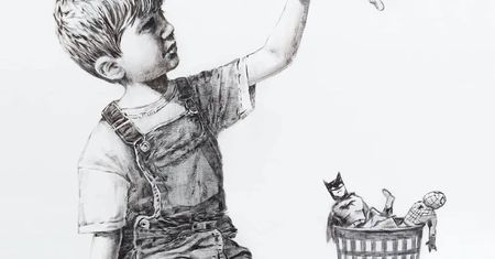 Banksy idzie pod młotek. Dochód zasili służbę zdrowia