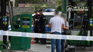 Warszawa: Akcja policji na stacji paliw na Pradze-Północ. „Stacja otoczona taśmami”