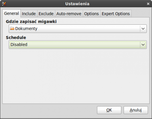 Poradnik: Backup Linuksa z programem Back In Time 2