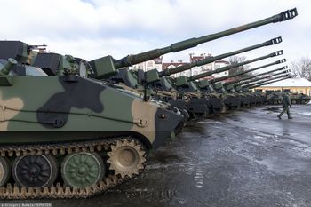 Kijów prosi Polskę o kredyt. Chodzi o Kraby i Pioruny