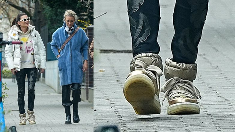 Agnieszka Radwańska na spacerze z młodszą siostrą