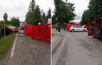 Śmiertelny wypadek w Uniszowej. 55-latka zginęła na miejscu