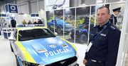 Kultowy Ford Mustang został zaprezentowany na Targach Polsecure w Kielcach. To jedyny taki radiowóz w Polsce