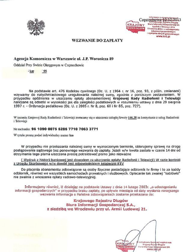 Tak wygląda fałszywe pismo, jakie dostali mieszkańcy Bydgoszczy. 