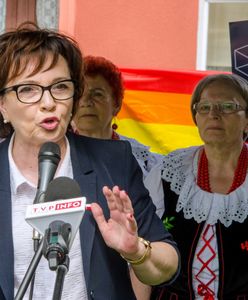 Skandal na wiecu z Elżbietą Witek. Posłanka Lewicy nie kryła oburzenia