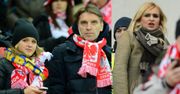 Lis z córką i Olejnik na meczu Polska-Ukraina! (ZDJĘCIA)