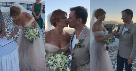 Agata Załęcka wyszła ZA MĄŻ za rzecznika PZPN. Ślub relacjonowali NA ŻYWO na Instagramie. Pan młody: "Mam żonę, ZAJE*IŚCIE" (WIDEO)