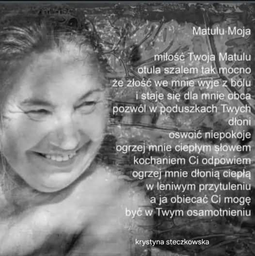 Siostra Justyny Steczkowskiej uczciła pamięć matki 