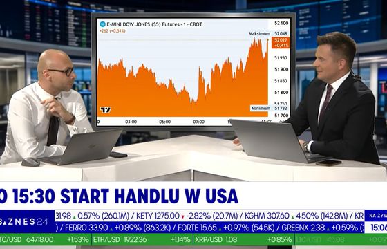 Biznes24 dokłada godziny na żywo. Drugie studio i nowy dziennikarz