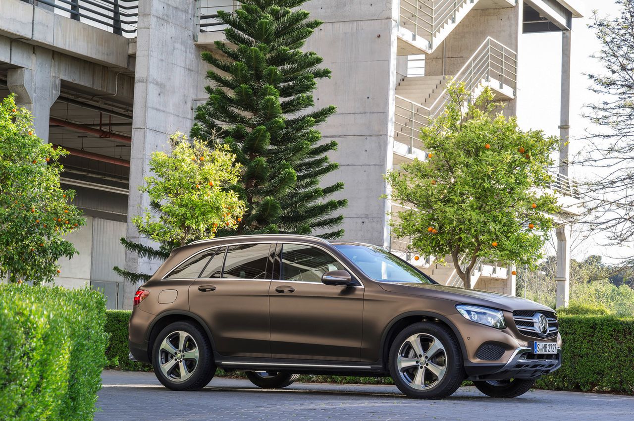 Mercedes-Benz GLC (2015) na najnowszych zdjęciach