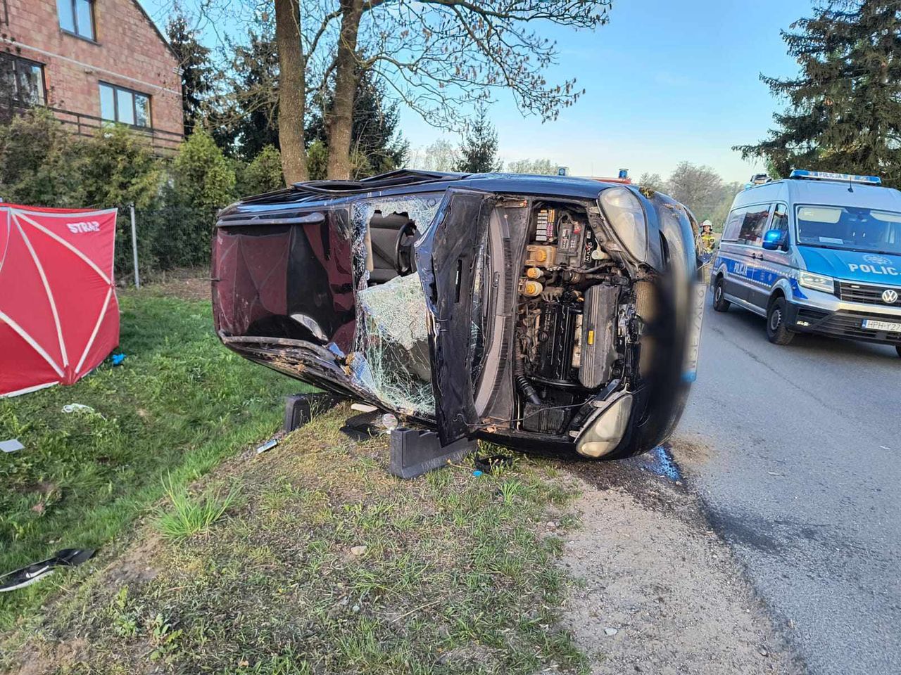 Tragedia na drodze - zginął 21-letni kierowca
