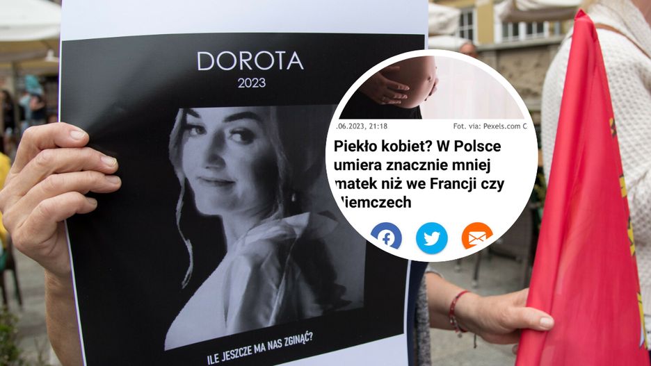 Tak prawicowe media piszą o śmierci 33-letniej Doroty