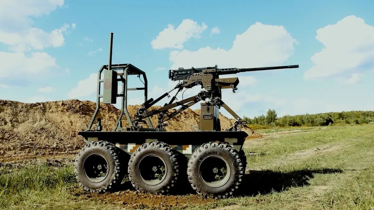 Bezzałogowy pojazd lądowy "Rawlyk"