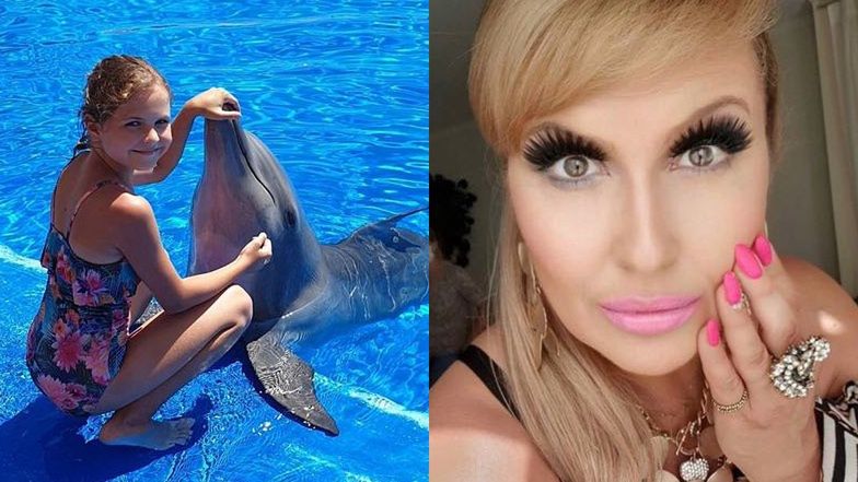 Katarzyna Skrzynecka krytykowana za zdjęcia z delfinami