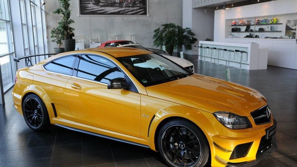 Mercedes-Benz C63 Coupe AMG Black Series Solarbeam