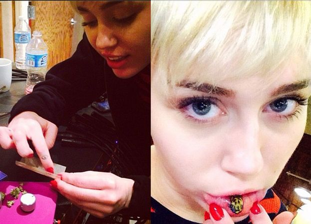 Miley chwali się TATUAŻEM NA WARDZE! (FOTO)