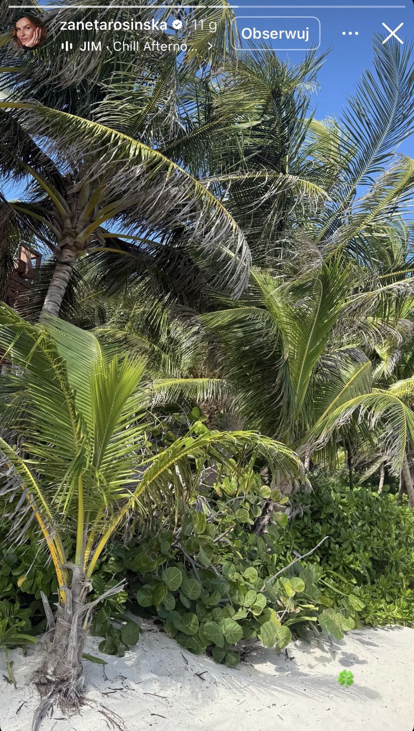 Żaneta Rosińska pozdrawia z wakacji 