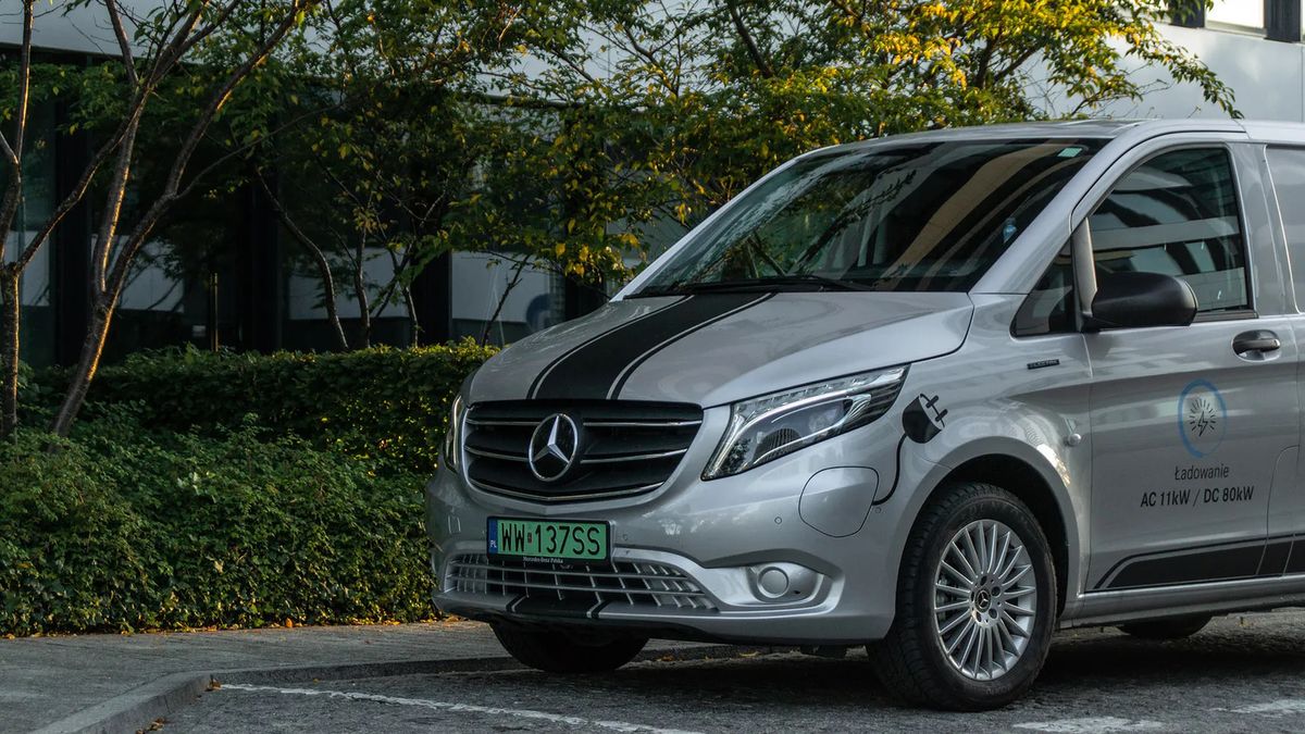 Elektryczny Mercedes-Benz eVito
