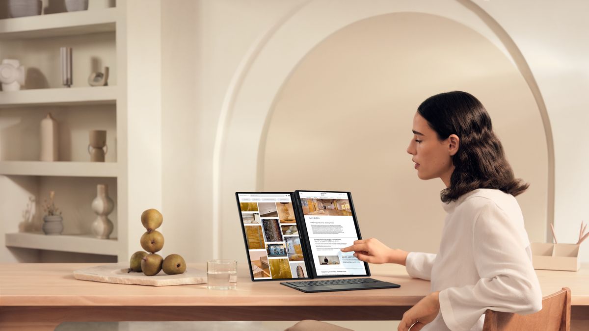 ASUS Zenbook Duo UX8406CA -potężne stanowisko pracy