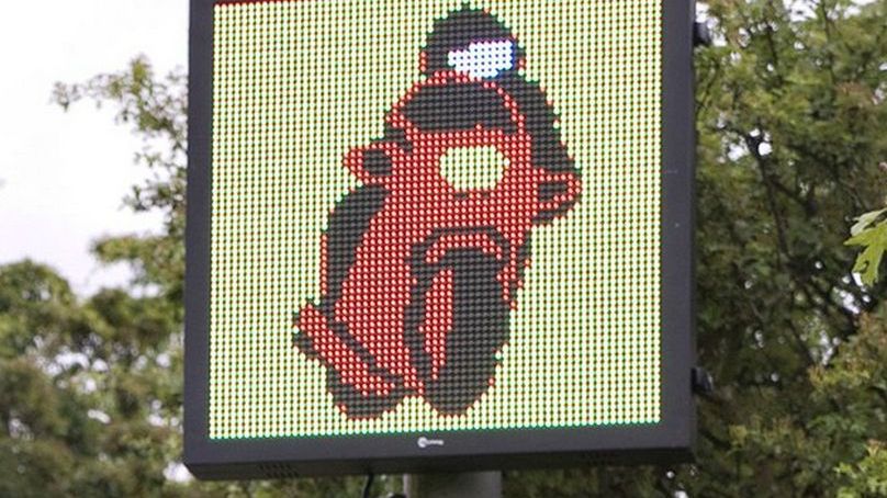 LED-owe znaki dla bezpieczeństwa motocyklistów 1