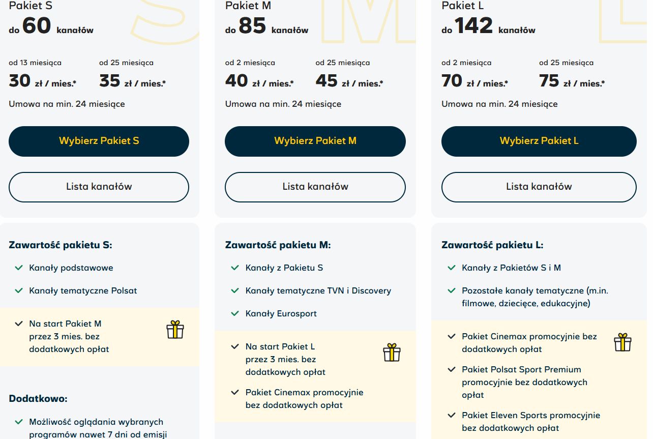 Świąteczna oferta Polsat Box