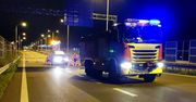 Słodków Pierwszy: Bus przewrócił się na S19