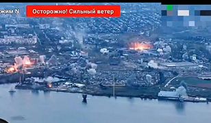 Salwa rakiet spadła na Chersoń. Zabici i dziesiątki rannych