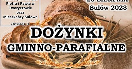 Dożynki w Sułowie 2023. Występy artystyczne, konkursy, atrakcje dla dzieci