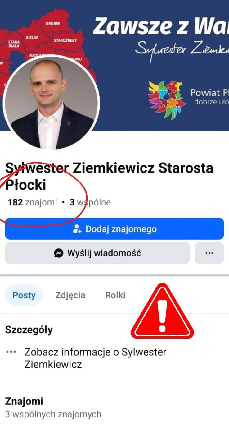 Fałszywe konta 